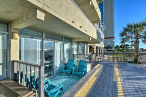 Oceanfront Gem with Deck in North Myrtle Beach